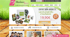 Desktop Screenshot of madameaime.com